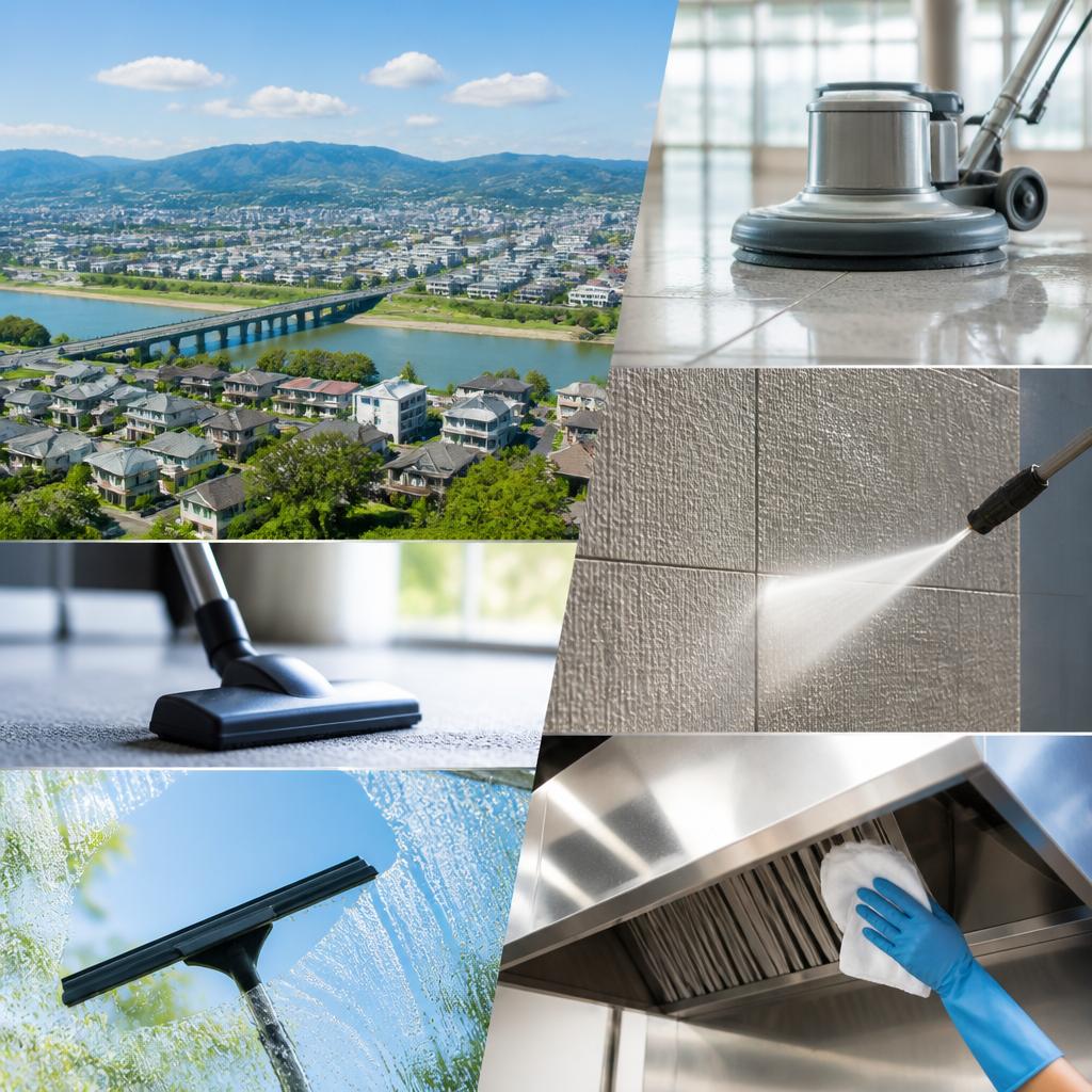 各務原市エリアに特化した清掃技術