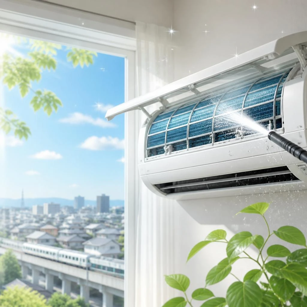新しい生活のスタートを叶える！西枇杷島駅周辺のエアコンクリーニングで快適空間を！